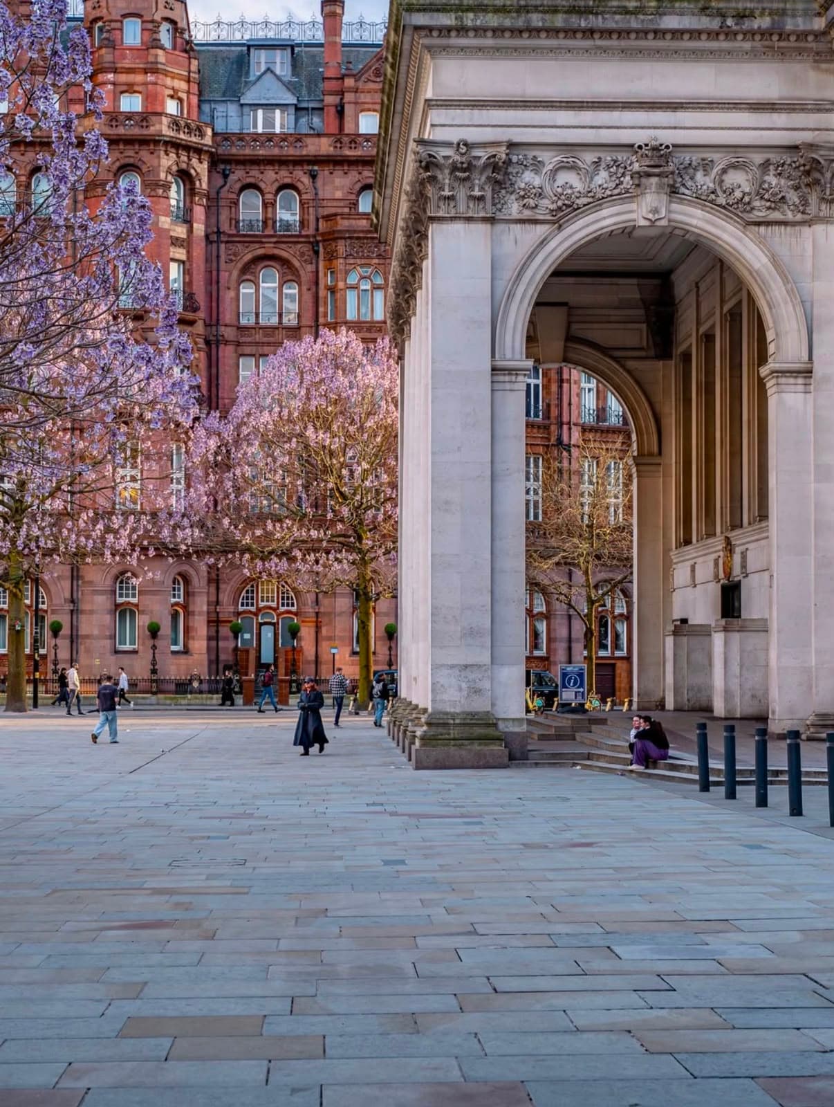 Manchester Central Library and the Midland Hotel, in the heart of the city Ashlings Legal calls home